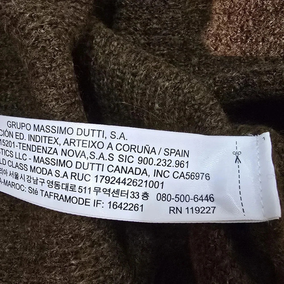 Massimo Dutti Wool Maxi Dress Fall Winter 2022 New without tags - Picture 6 of 10